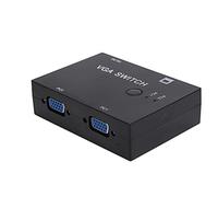 Stylebest Switcher VGA Convertitore a 2 Ingressi + 1 Uscita Soluzione Host Multi-computer Compatta per Uso Domestico e in Ufficio
