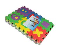 Stylebest Tappetino da Gioco Puzzle in Schiuma con Alfabeto da 36 Pezzi per Bambini, Area di Scansione e Dai Colori Vivaci, Morbido Tappetino Educativo in EVA