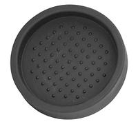Stylebest Tappetino Pressino Rotondo in Silicone per caffè, Morbido e Resistente, per Baristi Domestici, Pressatura Ad Alta Pressione, 7,5 Cm/3,0 Pollici, 1 unità. (Tampone dispenser polvere nera)