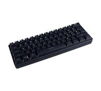 Stylebest Tastiera da Gioco a 61 Tasti con Membrana Retroilluminata RGB per Ufficio Domestico con 3 modalità Wireless Bluetooth Cablato (Nera)
