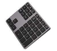 Stylebest Tastierino Numerico Wireless a 35 Tasti Tastiera Ricaricabile Ultra Sottile per Mac e Lega di Alluminio (#2)