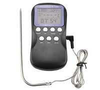 Stylebest Termometro Digitale per Barbecue con Ampio Schermo LCD e Allarme Timer per Cotture Perfette, Sonda per Carne in ABS e Acciaio Inossidabile di Alta qualità