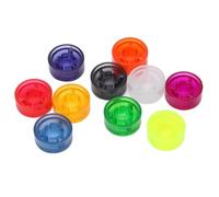 Stylebest Topper per Interruttore a Pedale per Effetto Chitarra, 10 Pezzi, Cappucci in Plastica Colorati per la Protezione e il Miglioramento del Pedale della Chitarra