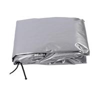 Stylebest Tote Cover IBC Design Resistente All'acqua con Isolamento Termico per Serbatoi D'acqua Esterni da 1000 Litri Realizzato in Tessuto Oxford 210D (Argento)