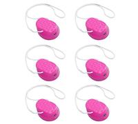Stylebest Trampoli Passeggio per Bambini Set di 6 Robusti Giocattoli Allenamento per la Coordinazione per Giochi All'aperto Realizzati in PP Spesso, capacità 50 kg (ROSEO)