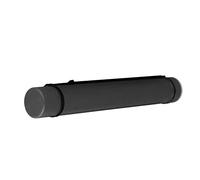 Stylebest Tubo per Poster Espandibile, Impermeabile, Antishock, Portatile, per Archiviare Documenti, Mappe, Opere D'arte da 62,5 Cm a 102 Cm (Nera)
