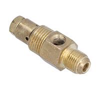 Stylebest Valvola di Ritegno del Compressore D'aria Sostituzione Diritta a 1 Via in Metallo Durevole per Tubo di Scarico Z-0.036 21 Mm X 16 Mm X 10