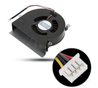 Stylebest Ventola di Raffreddamento del Connettore A 4 Pin Ventola di Raffreddamento della CPU di Alta qualità per la Serie GT62VR Compatibile con MS-16L1 MS-16L2 0,65 A 12 V