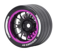 Stylebest Volantino RC in Alluminio Leggero per Sterzo con Telecomando Prestazioni Ad Alta Resistenza 1 unità (Viola)