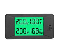 Stylebest Voltmetro LCD con Display Digitale per Contatore di Energia con Retroilluminazione per Uso Interno 5-12V PZEM-025 Misura il Consumo di Tensione e Corrente