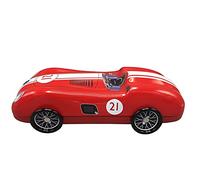 stylebox Scatola in lamiera a forma di auto sportiva con ruote girevoli Speedster Nr. 21 rossa, capacità: 1,5 l, dimensioni: 27 x 12 x 8 cm