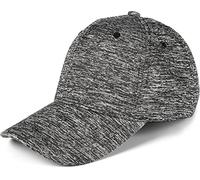 styleBREAKER Berretto da Baseball Unisex con Superficie screziata, Berretto da Baseball a 6 Pannelli, Regolabile 04023083, Colore:Nero chiazzato