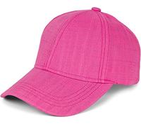 styleBREAKER Cappellino Baseball Unisex Estivo in Lino,Rosato