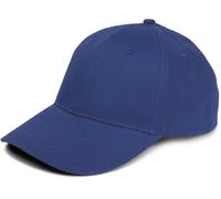 styleBREAKER Cappellino Baseball Unisex in Cotone Spazzolato,Blu Reale