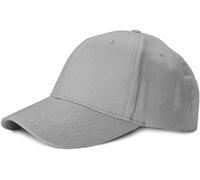 styleBREAKER Cappellino Baseball Unisex in Cotone Spazzolato,Grigio