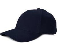 styleBREAKER Cappellino Baseball Unisex in Cotone Spazzolato,Navy