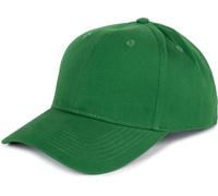 styleBREAKER Cappellino Baseball Unisex in Cotone Spazzolato,Verde