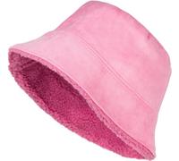 styleBREAKER Cappello Pescatore Reversibile Effetto camoscio e Teddy | Cappello reversibile autunno-inverno, tesa 7cm, altezza 17cm, caldo, per circonferenza testa 58cm