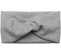 styleBREAKER Fascia Capelli Donna a Coste,Grigio Chiaro