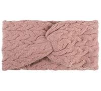 styleBREAKER Fascia donna in maglia a trecce con nodo,Rosa antico vecchio