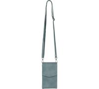 styleBREAKER Mini borsa a tracolla con patta a V e dettaglio in metallo | piccola borsa porta cellulare a tracolla | elegante borsa a tracolla con scomparti per carte per donna,Jeans blu