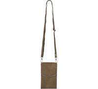 styleBREAKER Mini borsa a tracolla con patta a V e dettaglio in metallo | piccola borsa porta cellulare a tracolla | elegante borsa a tracolla con scomparti per carte per donna,Talpa