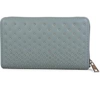 styleBREAKER Portafoglio Donna con Borchie a Sfera 19x12 cm,Jeans blu
