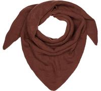 styleBREAKER Sciarpa a triangolo da donna XXL con motivo a scacchiera, maxi sciarpa, sciarpa triangolare, sciarpa invernale calda 01020047, colore:Marrone scuro