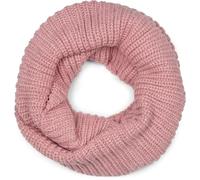 styleBREAKER Sciarpa ad anello in maglia fine invernale,Rosa antico vecchio