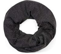 styleBREAKER Sciarpa ad anello unisex con superficie testurizzata e consumata in look vintage distrutto, sciarpa a tubo, foulard 01016191, colore:Grigio scuro