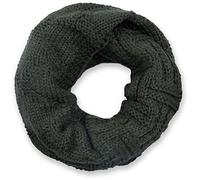 styleBREAKER Sciarpa ad anello unisex in maglia a coste invernale | Sciarpa morbidissima, avvolgibile 2-3 volte, calda e confortevole, non punge. Dimensioni: ca. 64x32 cm.