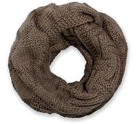 styleBREAKER Sciarpa ad anello unisex in maglia a coste invernale | Sciarpa morbidissima, avvolgibile 2-3 volte, calda e confortevole, non punge. Dimensioni: ca. 64x32 cm.