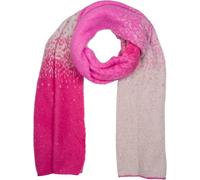 styleBREAKER sciarpa da donna con sfumatura di colore pixel, calda sciarpa invernale con effetto ombré, transizioni di colore multicolore 01017161