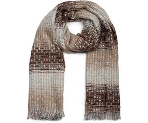 styleBREAKER Sciarpa donna in maglia con paillettes e frange invernale,Marr