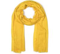 styleBREAKER Sciarpa Donna Leggera Trasparente in Viscosa,Giallo