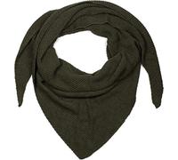 styleBREAKER Sciarpa triangolare donna in lana e alpaca,Oliva