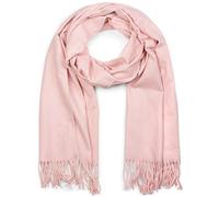 styleBREAKER Sciarpa unisex in viscosa con frange,Rosé