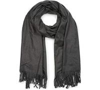 styleBREAKER Sciarpa unisex in viscosa con frange | Sciarpa 70x182 cm, versatile e calda per linverno, ideale anche come scialle.
