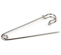 styleBREAKER spillone da Balia Semplice per Poncho, Foulard o Sciarpe, Spilla di Sicurezza, Spilla Decorativa, Donne 05050022, Colore:Argento