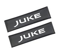 Stylecart 2 Pezzi Cintura di Sicurezza Copertura Auto, per NIS-San Juke Protezione Cintura in Fibra di Carbonio Traspirante Seats Belt Padding Covers Interni Accessori,Black