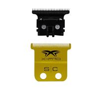 Stylecraft Lama X-PRO Precision in Oro Titanio + Lama THE ONE per Tagliacapelli, Lama di Ricambio per Trimmer, Accessorio originale, Compatibile con Gamma+ e Stylecraft