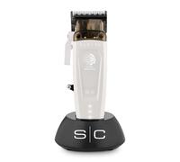 Stylecraft Saber II - Tagliacapelli professionale senza fili, con corpo interamente in metallo, coppia elevata, senza spazzole, colore: Bianco