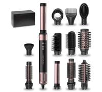 Cecotec Spazzola lisciante da viaggio InstantCare 400 Travel Brush, Rivestimento in ceramica, Temperatura massima 190º, Liscia senza togliere volume, Cavo 360º, Indicatori LED