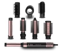 Styler ad aria Cecotec Bamba CeramicCare AirGlam Black 1400W Ceramica Ionica Coanda 3 Temperature 8 Accessori Getto Freddo Nero