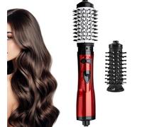 Styler Ad Aria Per Capelli | Ferro Da Arricciatura Da Viaggio Con 3 Livelli Di Calore | Spazzola Rotante a Ioni Negativi con Asciugacapelli e Funzione Piastra,Per Stirare Asciugare E Dare Volume