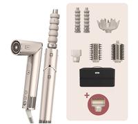 Styler e Asciugacapelli Shark FlexStyle Set 5-in-1 Champagne e Accessorio per il Finish Anti-crespo HD446SLEUB