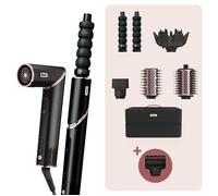Styler e Asciugacapelli Shark FlexStyle Set 5-in-1 Nero e Accessorio per il Finish Anti-crespo HD446EUB