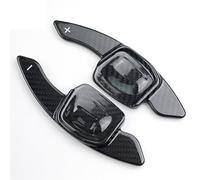 Styleshaus 2 Pezzi Paddle Cambio Volante Dell'Auto Sostituzione per VW Golf 8 MK8 GTI/R/R line CC, Durevole Paletta Cambio Volante In Alluminio Decorazione Fibra di carbonio Nero Rosso