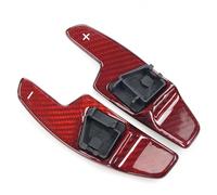 Styleshaus 2 Pezzi Paddle Cambio Volante Dell'Auto Sostituzione per VW Golf 8 MK8 GTI/R/R Line CC, Durevole Paletta Cambio Volante in Vera Fibra di Carbonio Decorazione