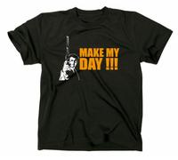 Styletex23 #2 Dirty Harry Make My Day T-Shirt, Nero , L